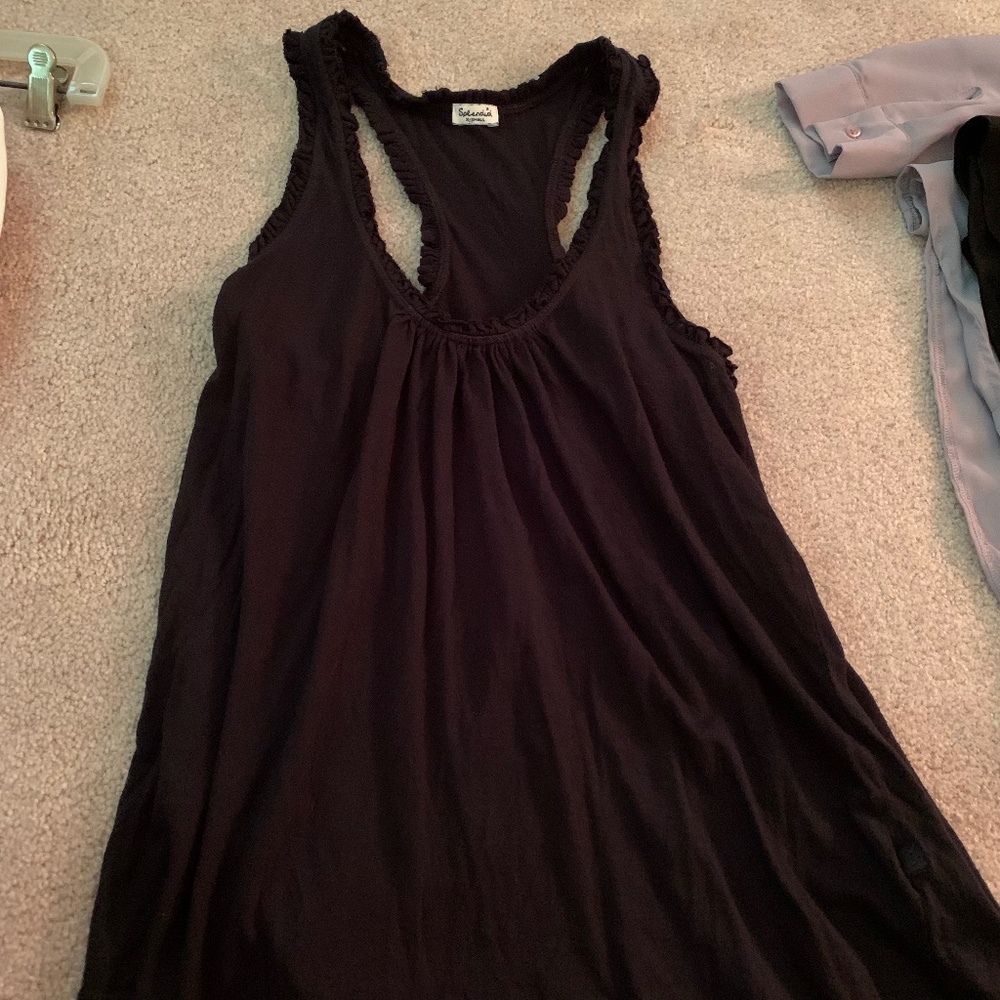 Black Splendid Tank Top - Size X-Small.